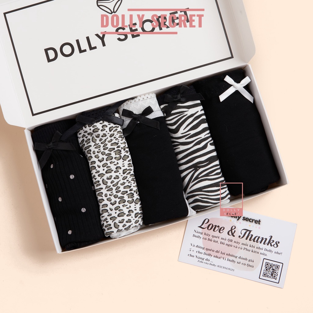 Quần lót nữ cotton Y Tế Nhật đơn giản rẻ đẹp Dolly Secret XUKA QL046