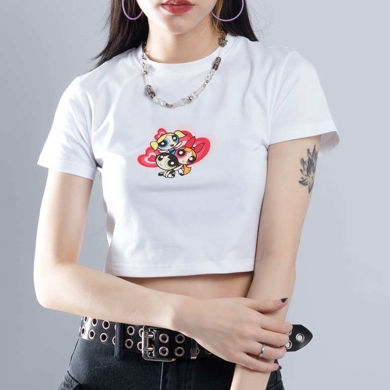Áo Crop T Power