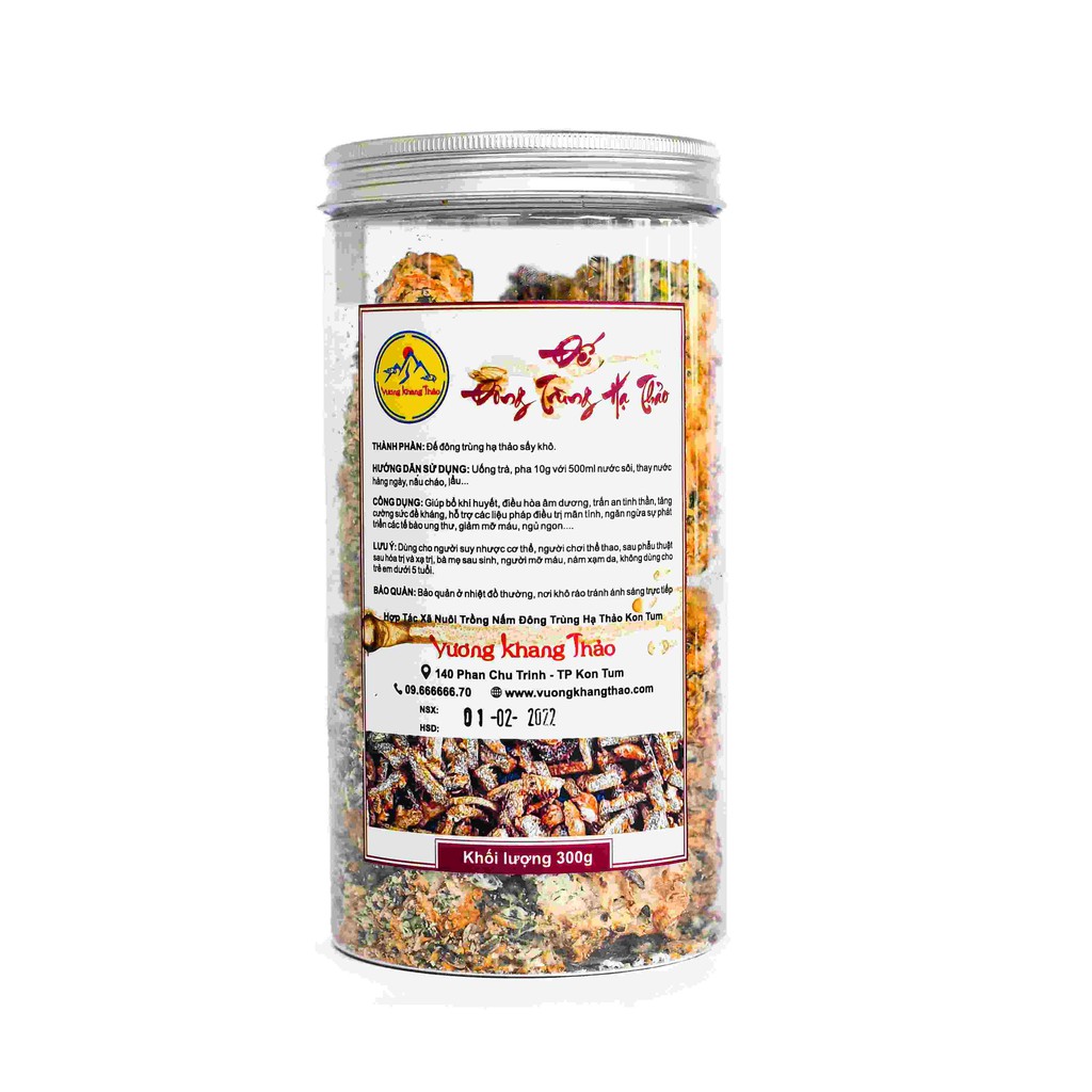 ĐẾ ĐÔNG TRÙNG HẠ THẢO - 300Gr - VƯƠNG KHANG THẢO. | BigBuy360 - bigbuy360.vn