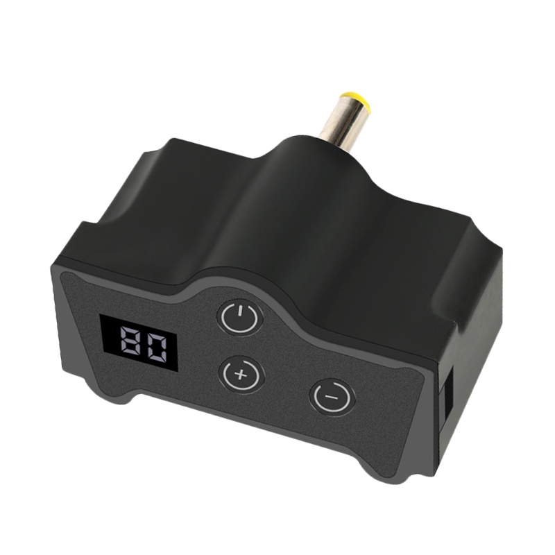 Bộ Cấp Nguồn Không Dây WX-2 Cho Máy Xăm Có Màn Hình LCD RCA/DC