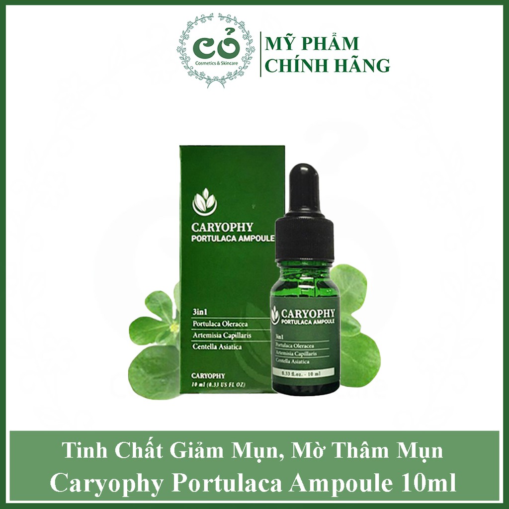 Tinh Chất Tri Mụn Caryophy Portulaca Ampoule 10ml