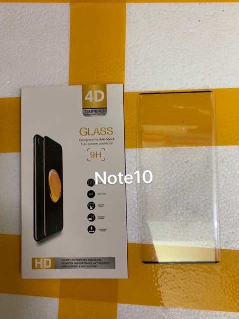 Kính Cường Lực 4D full Màn Galaxy Note 10 cao cấp