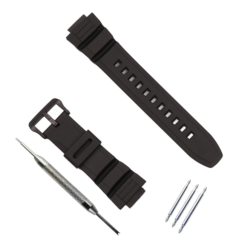 YIFILM Dây Đeo Thay Thế Cho Đồng Hồ Casio AE2000 2100 MCW-100H 110H W-S220 HDD-S100