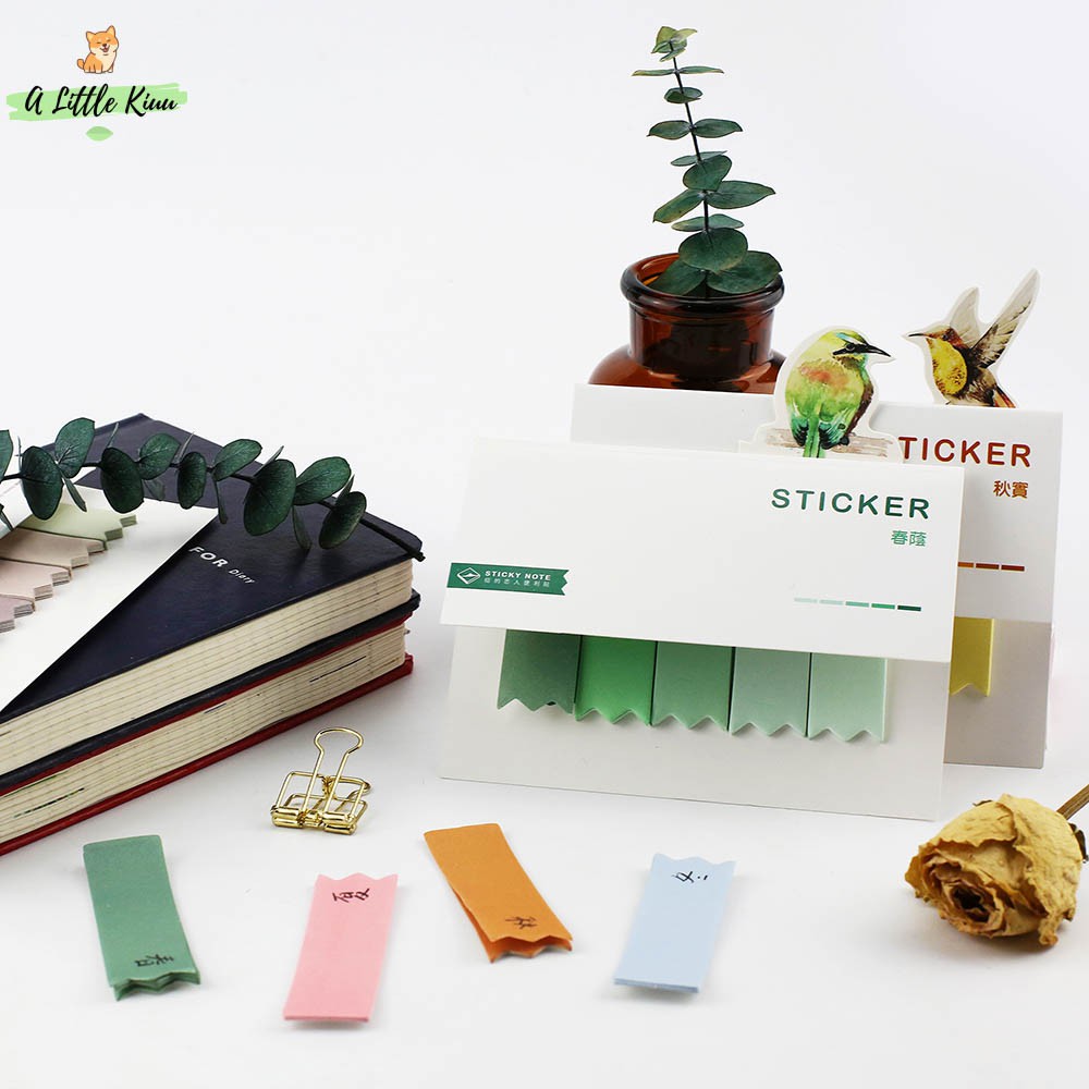 Giấy Note set nhiều màu cute