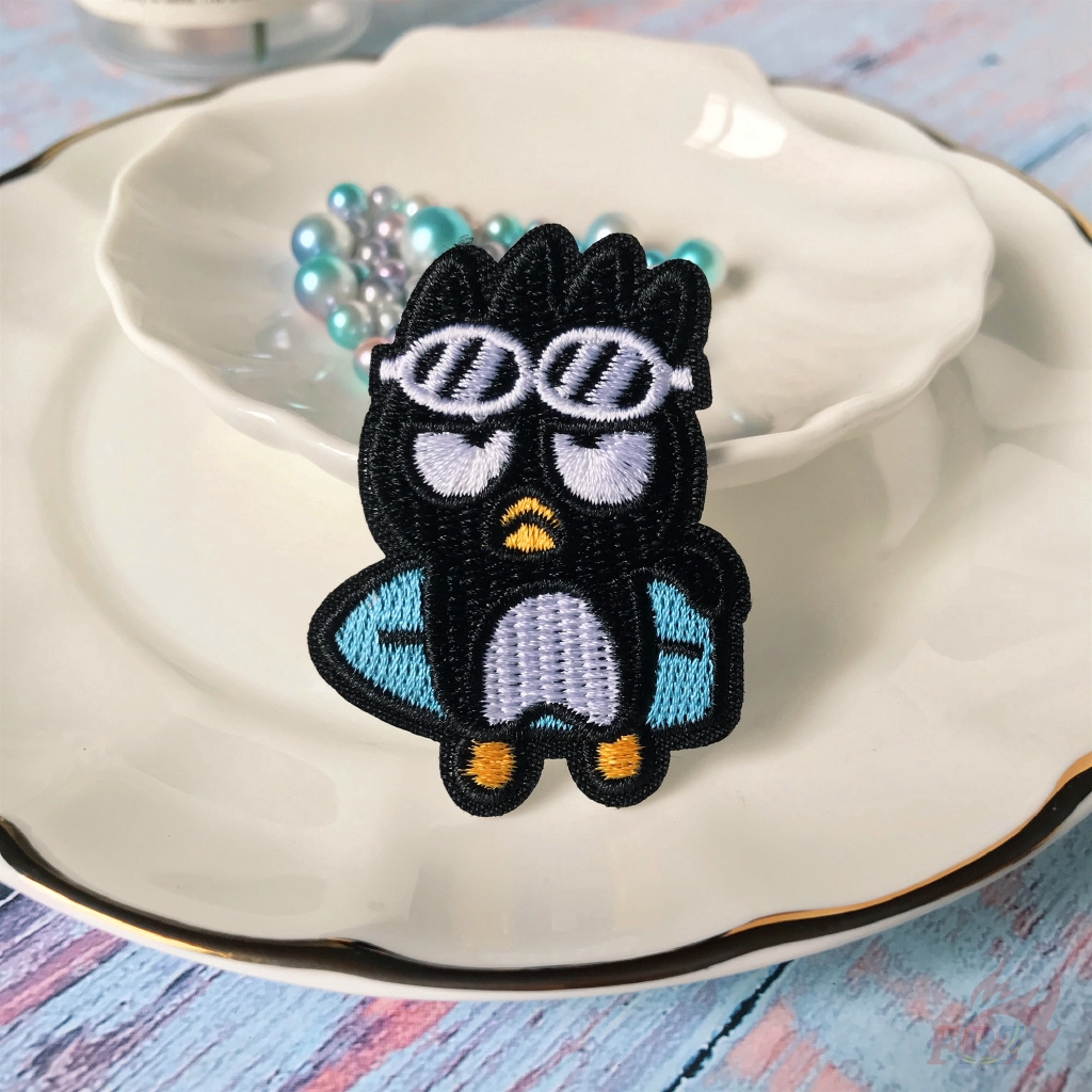 1 Bộ 02 Hình Dán Ủi Thêu Hoạt Hình Đáng Yêu