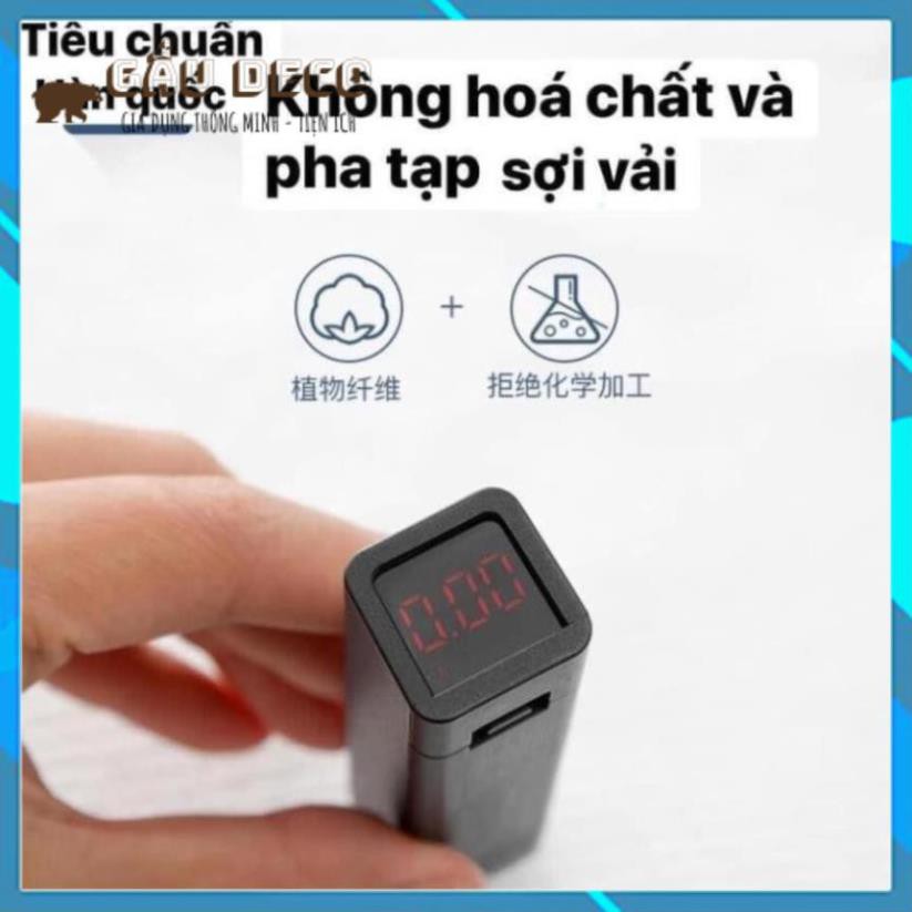 Khăn Nén Hàn Quốc Hình Viên Kẹo Loại Dày Dài 30 cm Đa Năng, Tiện lợi đi du lịch Túi 20 Viên