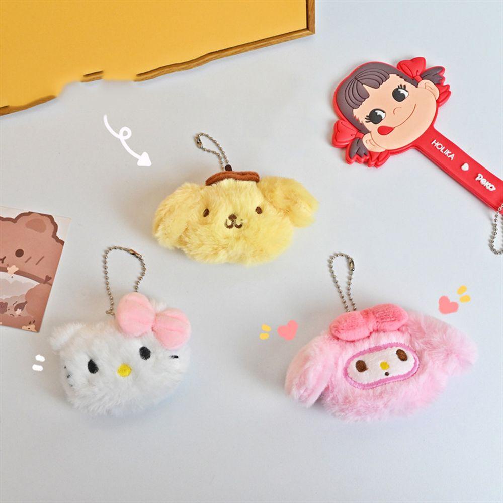 DARNELL Móc Khóa Thỏ Bông Hoạt Hình Đáng Yêu