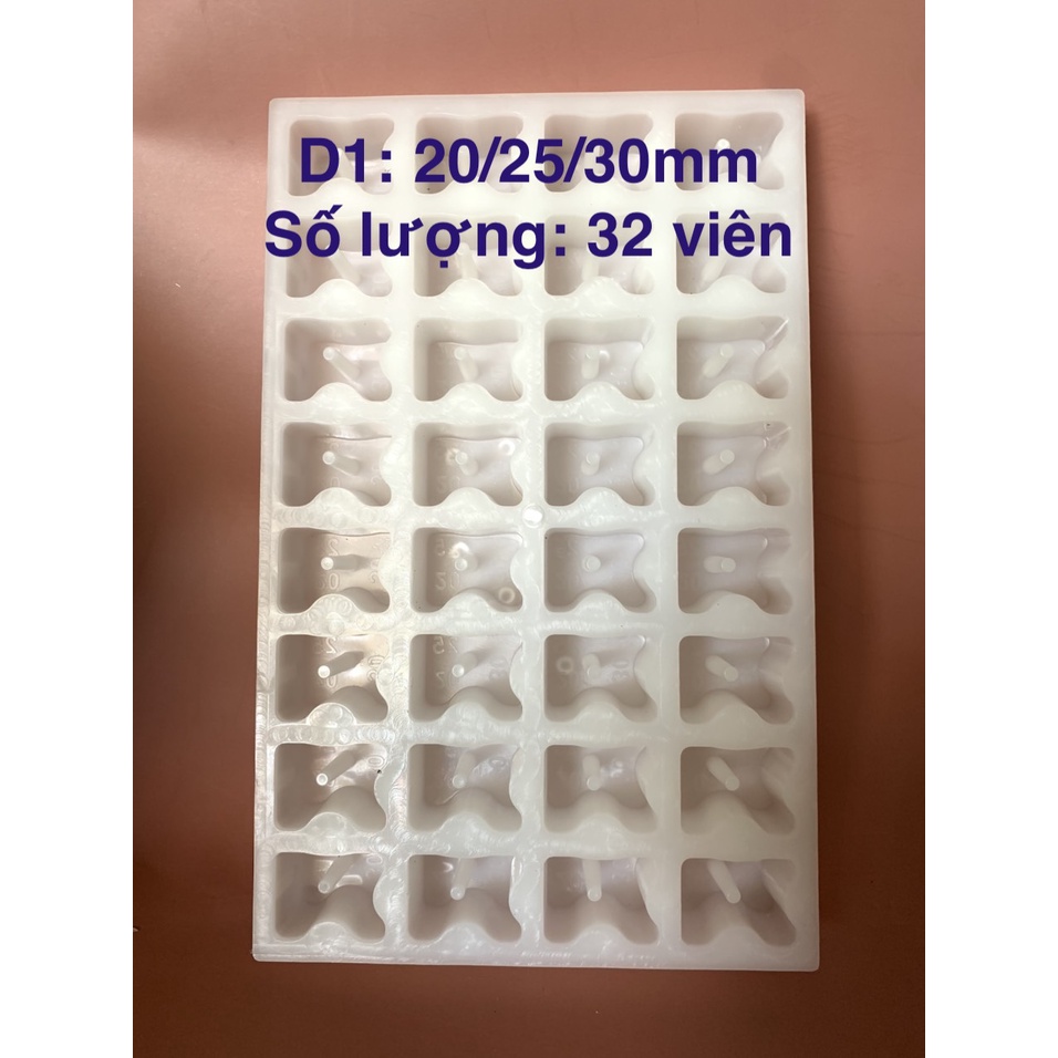 Khuôn đúc con kê, khuôn đúc cục kê bê tông D1