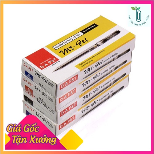 Hộp 12 bút nước My gel D.A/ 0.5mm - Nhập khẩu Hàn Quốc