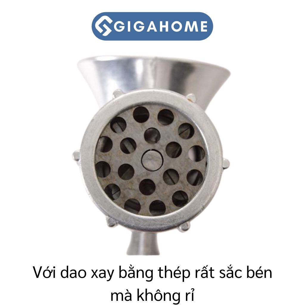 Máy Xay Thịt, Xay Cua, Rau Củ Bằng Tay Số 5 GIGAHOME Có Đế Kẹp Bàn 5731