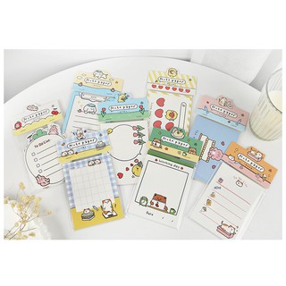 Giấy nhớ chibi loại 30 tờ- Note ghi chú