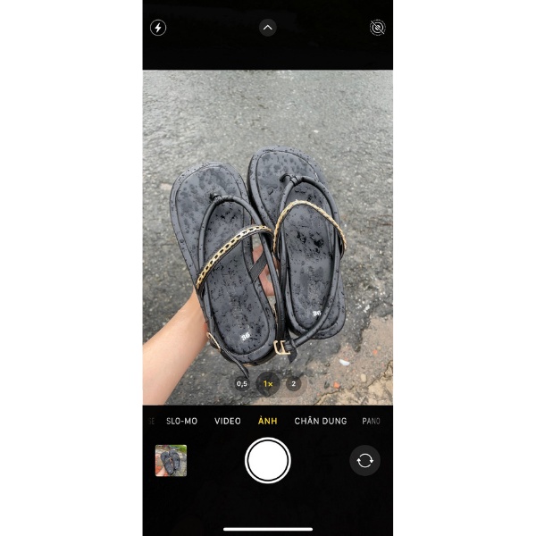 Sandal đế đúc quai kẹp khóa cài, chất da mềm mịn đi siêu êm chân (PLD27)