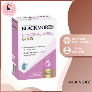 Viên Uống Blackmores Conceive Well Gold Bổ Trứng Hỗ Trợ Tăng Khả Năng Thụ