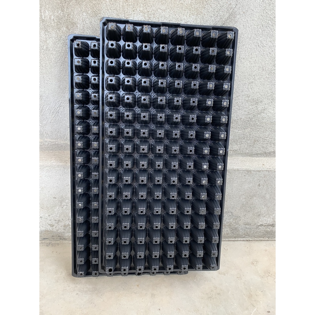 10 KHAY ƯƠM 128 LỖ NÔNG ( BẠT CHỐNG CỎ, LƯỚI CHỐNG NẮNG, DỊCH TRUYỀN CHO CÂY...)