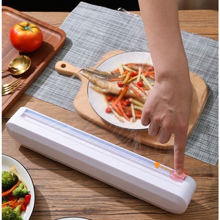 Hộp đựng màng bọc có dao cắt màng bọc thực phẩm không kèm cuộn màng bọc