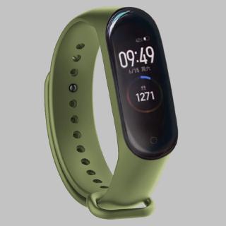 Dây đeo silicone thay thế kiểu dáng thể thao cho đồng hồ đeo tay Xiaomi Mi Band 4