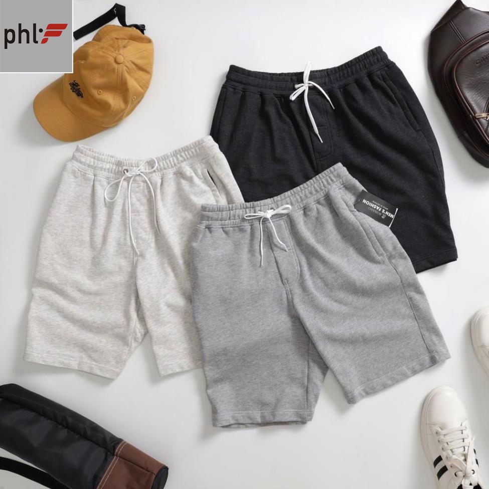 Quần short thể thao nam chất thun thoáng mát co giãn cao cấp PHL Fashion QT03- chọn màu