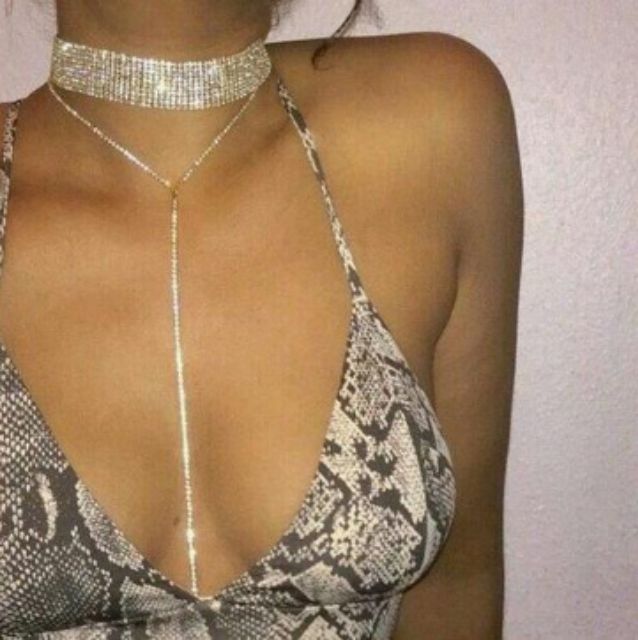 Choker Đính Đá, Choker 2 Tầng, Set Nhiều Mẫu