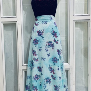 Sét áo và chân váy hoa [ nhiều mẫu]