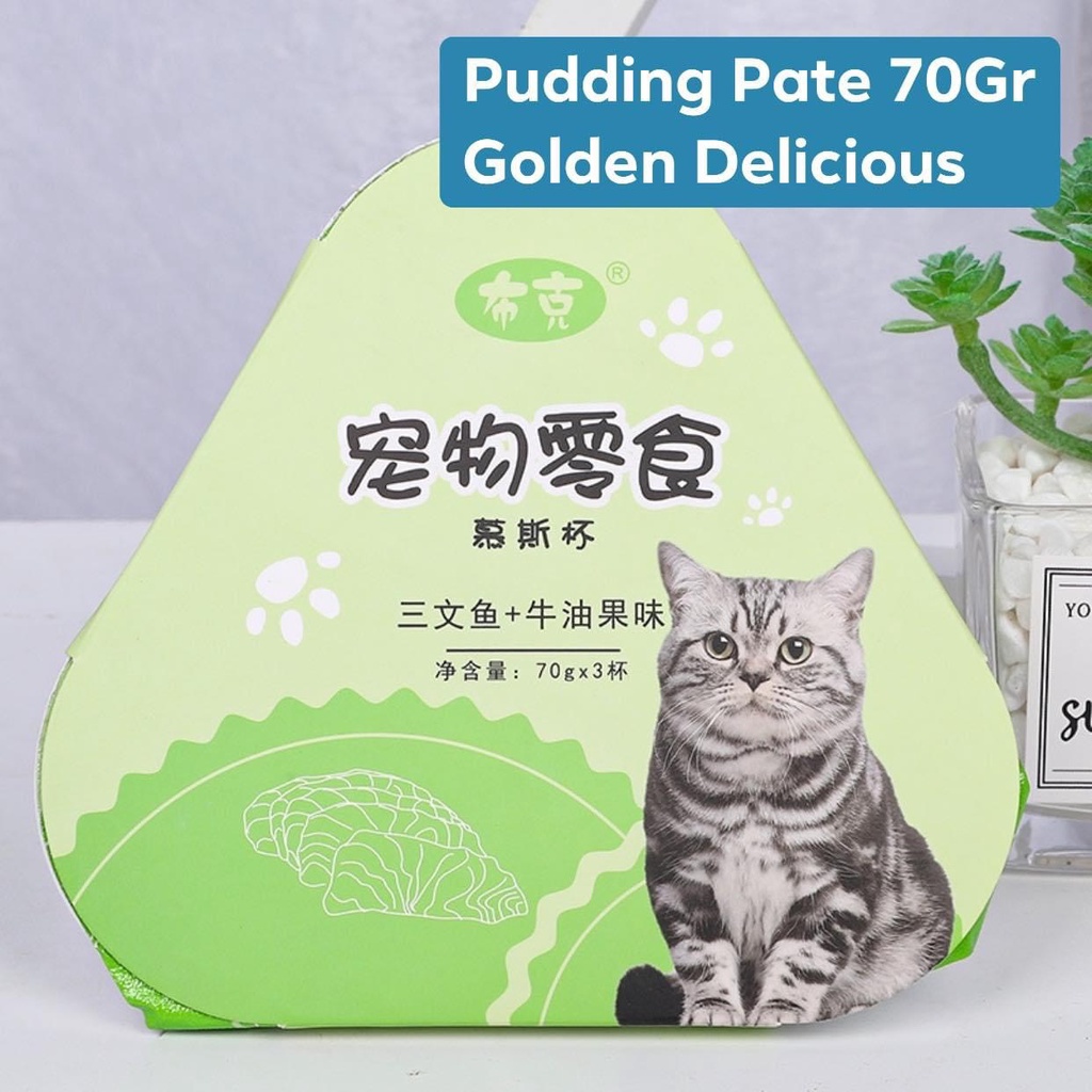 Pudding Pate 70Gr - Thức Ăn Vặt Cho Mèo 4 Vị - Ăn Vặt Nhưng No Đến Tối Lại Đầy Đủ Chất Dinh Dưỡng Từ Nguyên Liệu Thịt