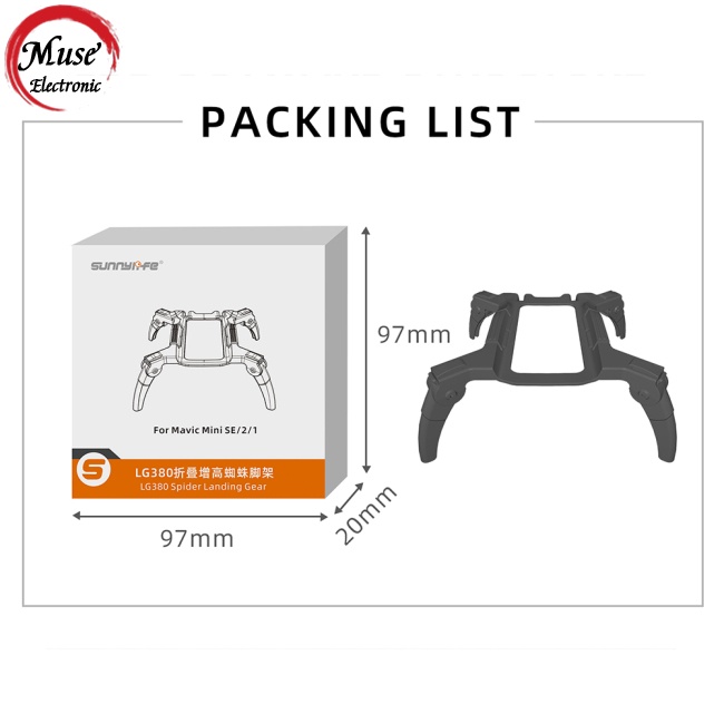 Chân Đáp Mở Rộng Tăng Chiều Cao Cho Mavic mini / mini 2 / se