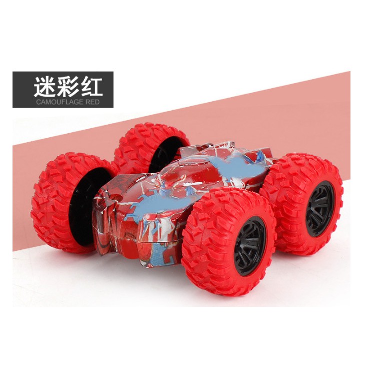 Combo 2 xe leo núi 2 mặt tự lật 360 độ xe leo núi off-road graffiti