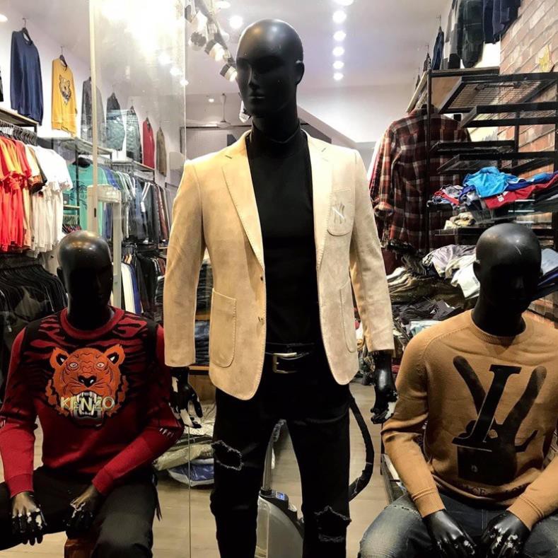 12.12 Xả - Áo demi ,vest da lộn nam 2 màu ,blazer thu đông 2020 từ n4mstore Y88 ' 2021 .