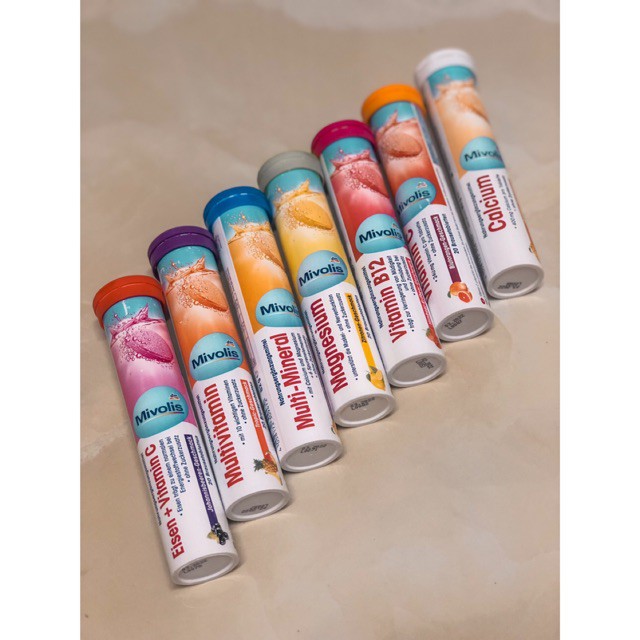 [Đi Air- Đủ Vị] Viên sủi Mivolis Hỗ Trợ Hệ Miễn Dịch- Hàng Nội Địa Đức - Date 2023 | BigBuy360 - bigbuy360.vn