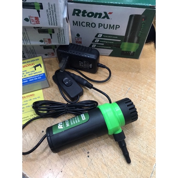 Máy bơm nước mini 12v-