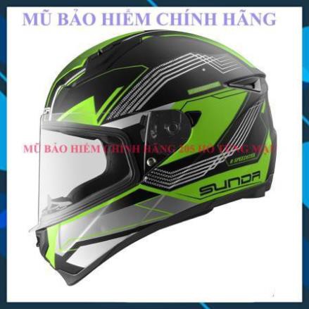 Mũ bảo hiểm fullface SUNDA 821 tem BH2