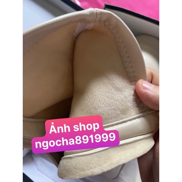 Boot nữ lót lông gót 6cm, bốt da cao cấp, giày nữ ôm chân,chuẩn form