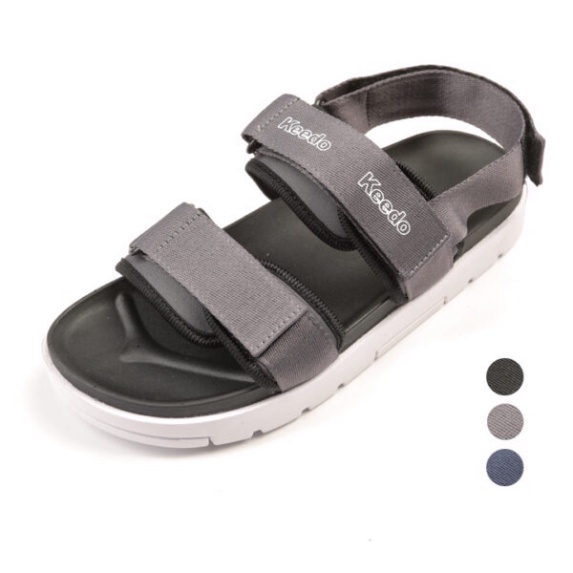 Giày sandal nam KEEDO KDA01 quai chéo đi chơi, đi học, du lịch