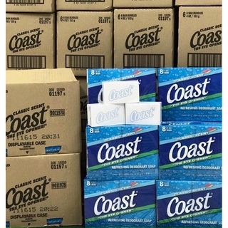 Lốc 8 cục xà bông coast mỹ 113g