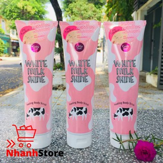 TẨY TẾ BÀO CHẾT WHITE MILK SHINE 320ML THÁI LAN