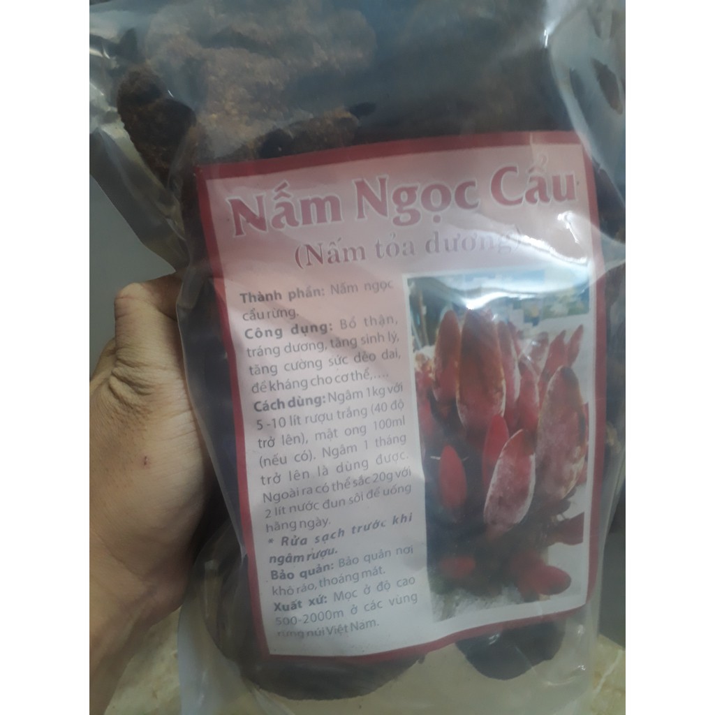 Nấm Ngọc cẩu khô (1kg) thơm nức, giá như đổ buôn, tăng cường khả năng chăn gối cho phái mạnh