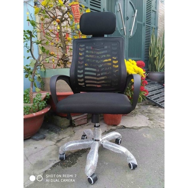 Ghế Xoay Văn Phòng Có Tựa Đầu