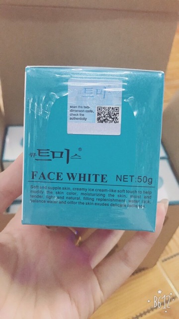 Kem mặt White face Hàn Quốc chính hãng