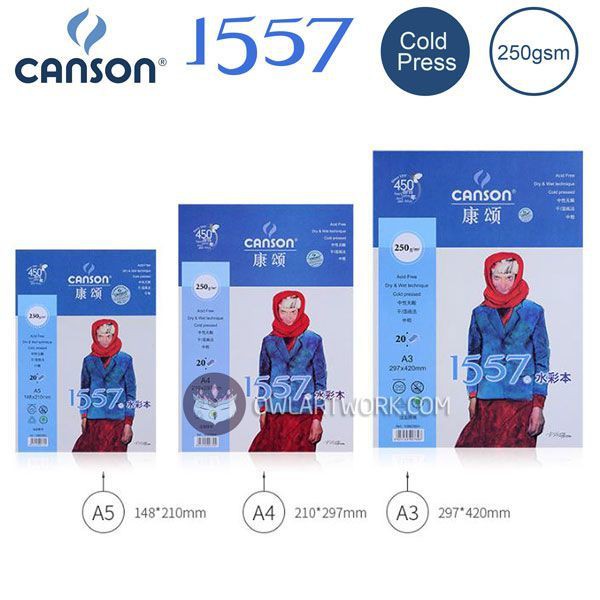 Giấy vẽ canson 1557 250g