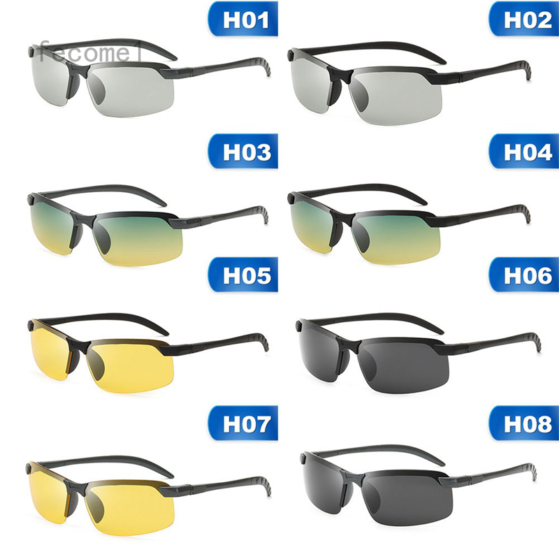 Color changing polarized sunglasses