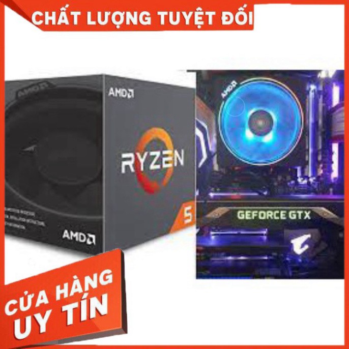 ✅ QUẠT TẢN NHIỆT CPU AMD LED (Hỗ Trợ Đa Socket Intel & AMD)- Hàng Nhập Khẩu ✅