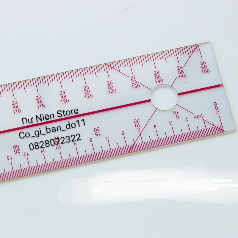 Thước Nhựa Dẻo Hỗ Trợ May Mặc