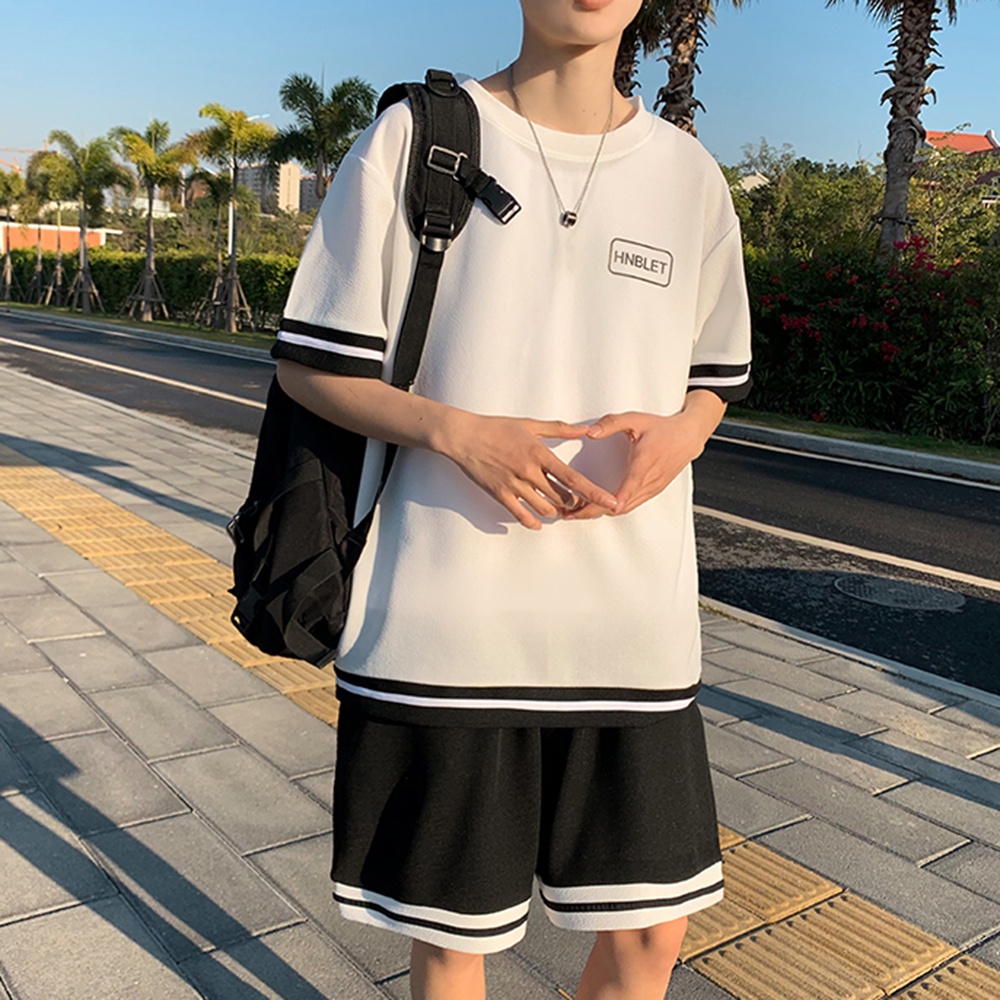 Bộ Đồ Thun Nam Mùa Hè "MOON" Style Hàn Quốc Trẻ Trung ZENKODLMEN - SET NAM 90000161C2