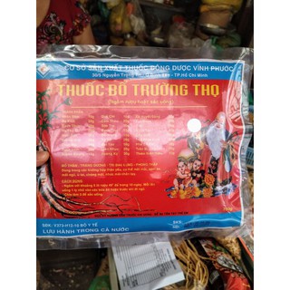 Hộp bổ Trường Thọ 750g của Vĩnh Phước
