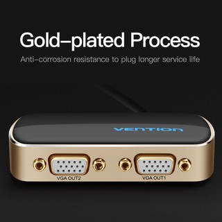 BỘ CHIA TÍN HIỆU VGA 1 VÀO 2 RA VENTION DBABF