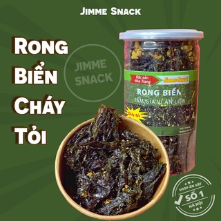 👍🏻Rong biển cháy tỏi Jimme snack hộp 200gr freeship thơm vị tỏi ngon mê lyyy 👍🏻
