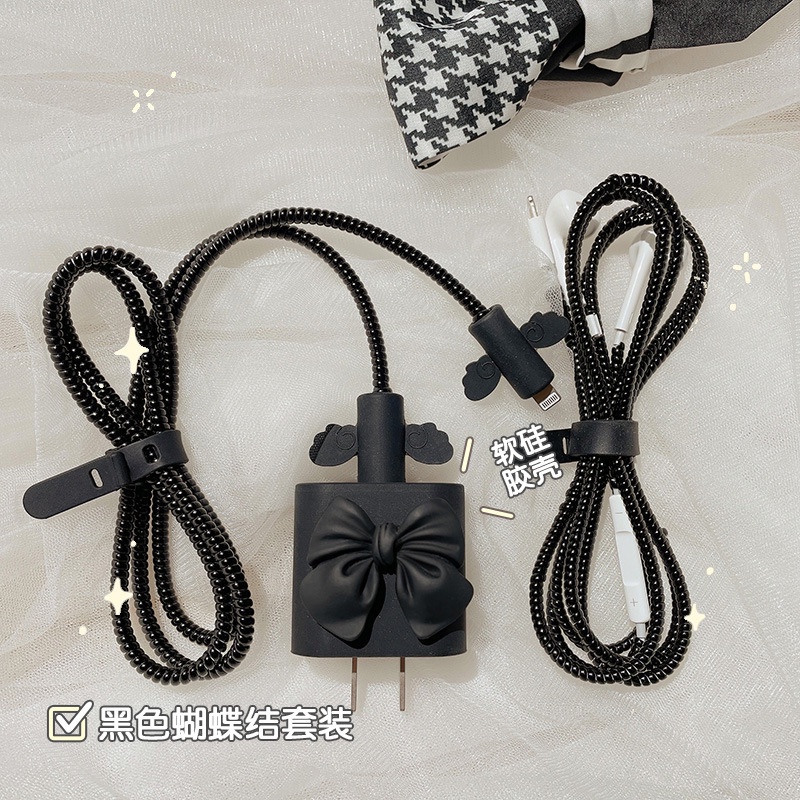 Phụ kiện bảo vệ dây cáp sạc/củ sạc 5w/18w/20w cho compatible for iPhone 7/8/xr/11/12/13pro nhiều loại tùy chọn