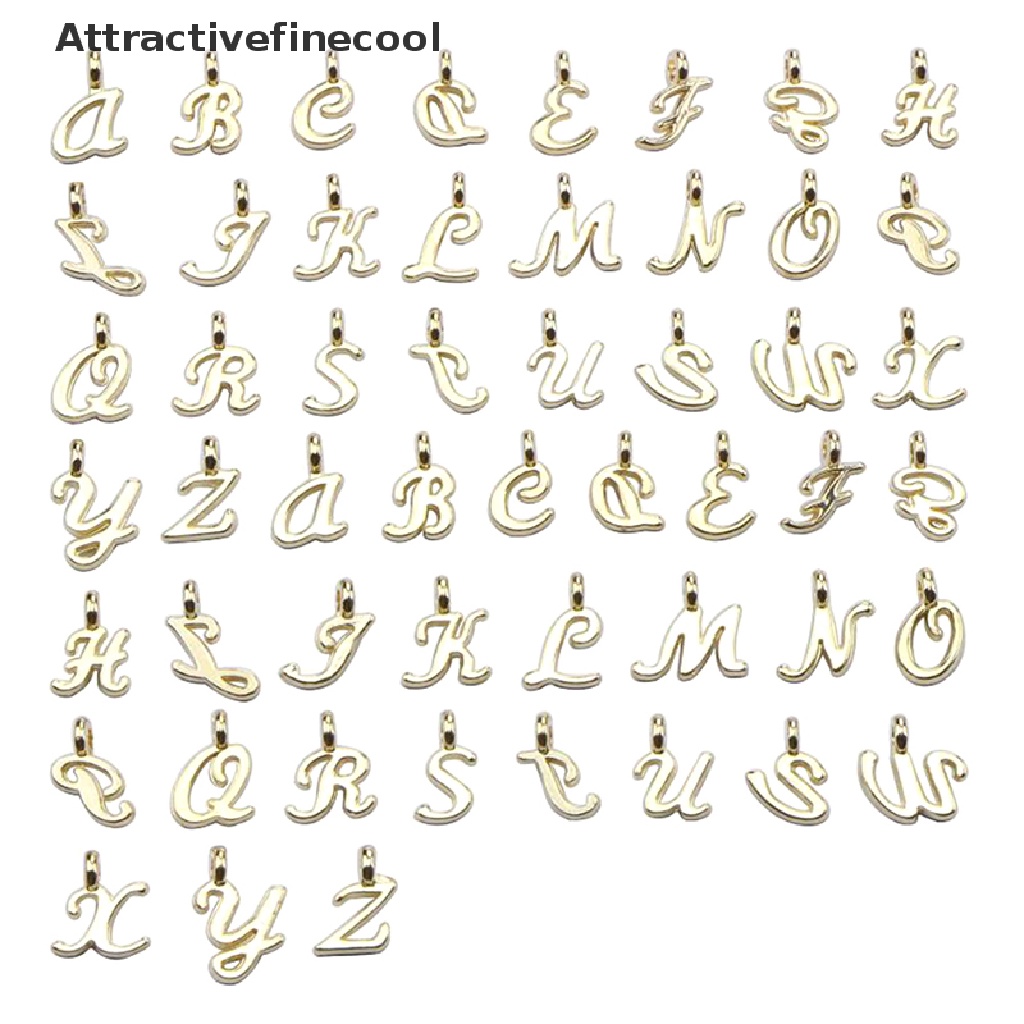 Set 26 Mặt Dây Chuyền Hình Chữ Cái Từ A-Z