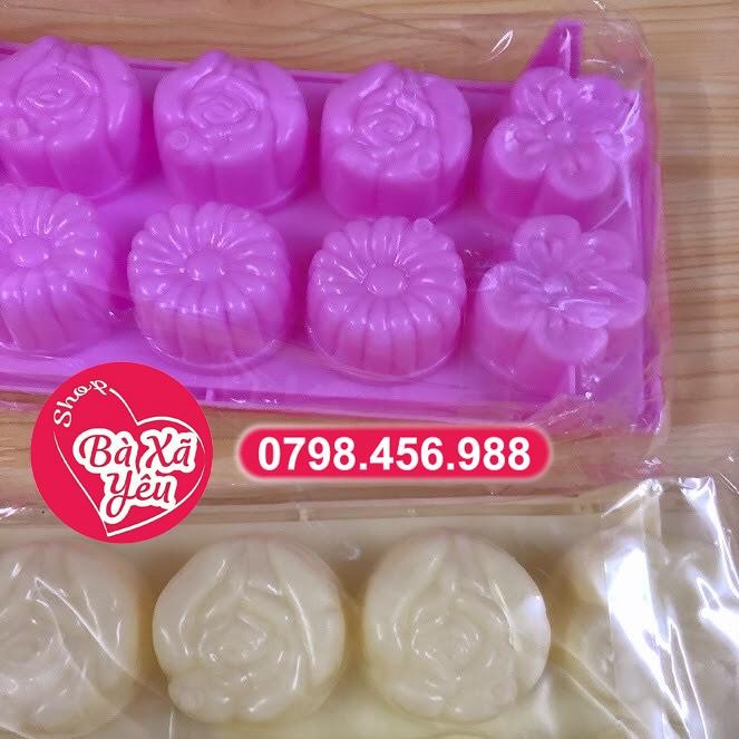 Combo 5 khuôn rau câu , khay đá , làm bánh - BX3327