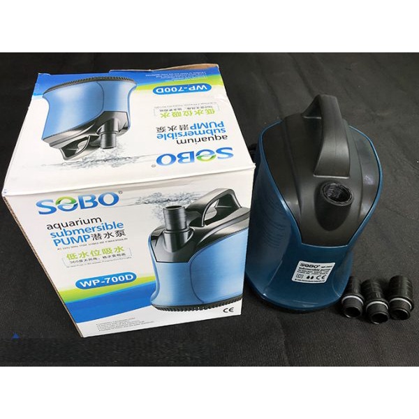 Máy Bơm Hút Cặn Sobo WP100D 200D 300D 500D 600D 700D - Bơm Chìm Hút Đáy 360 Độ Cho Bể Cá