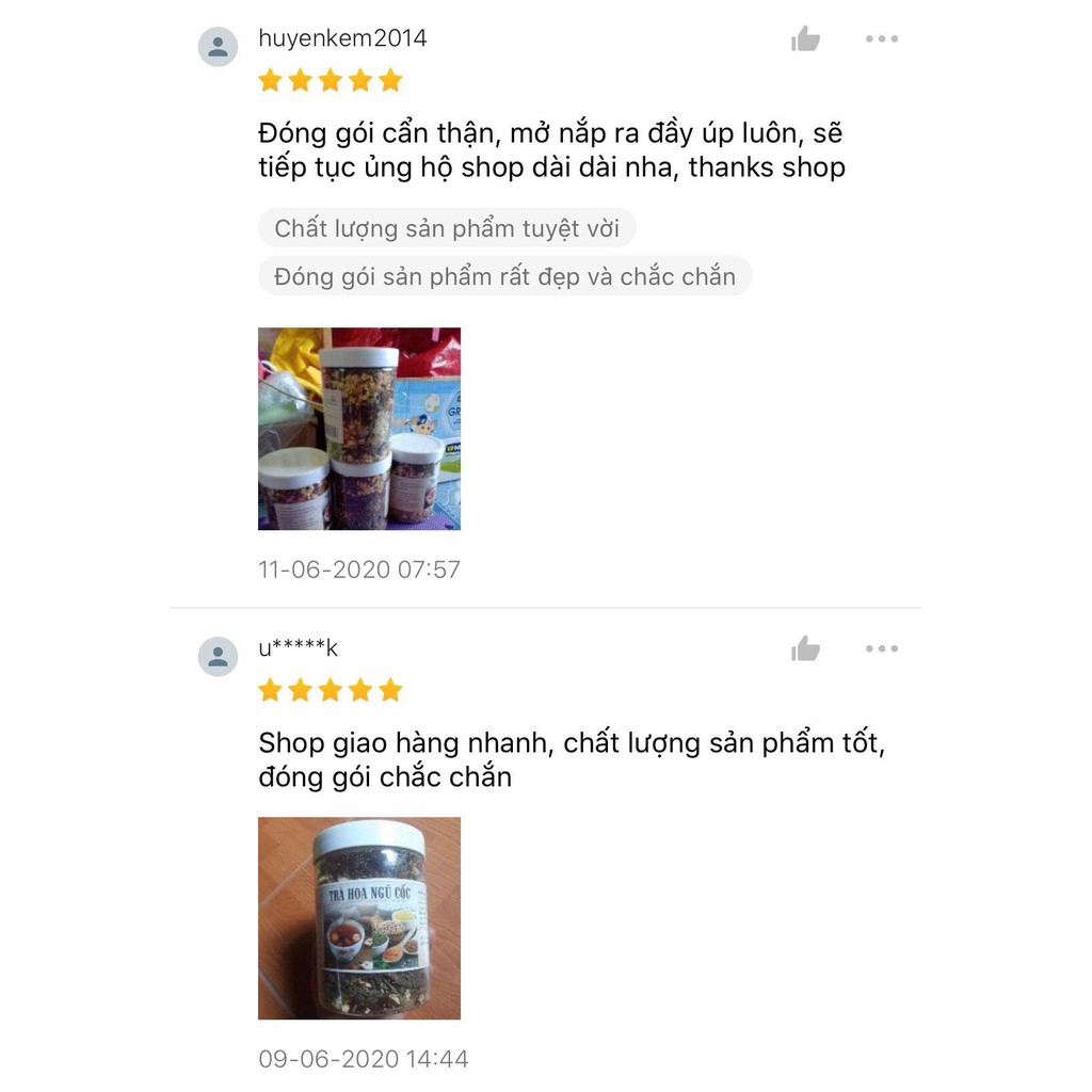 1 hộp 500g Trà hoa ngũ cốc loại ngon